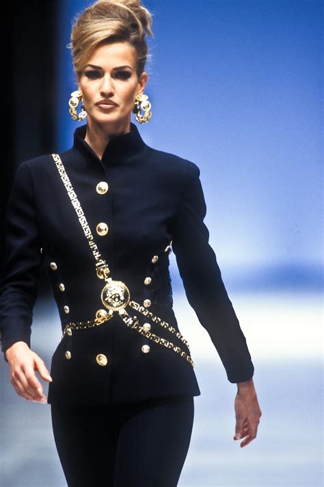 versace pelze karen mulder|karen mulder interviews.